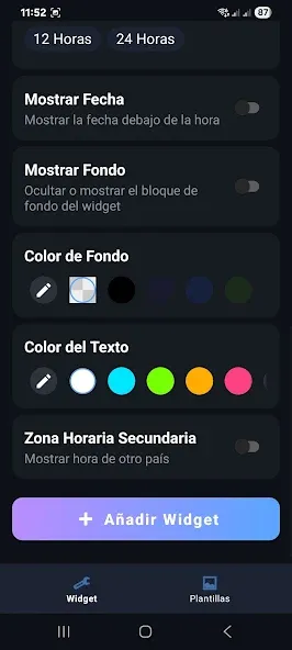 Big Clock Widget screenshot 7