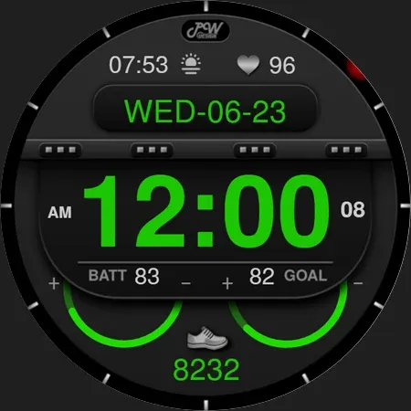 PW36 3D Digital Glow Watch screenshot 23