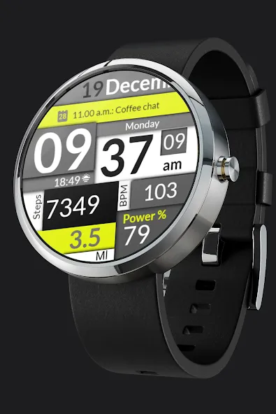 CC Clean 06 Watch Face screenshot 4