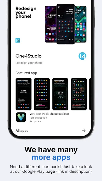 Vera Icon Pack: shapeless icon screenshot 8