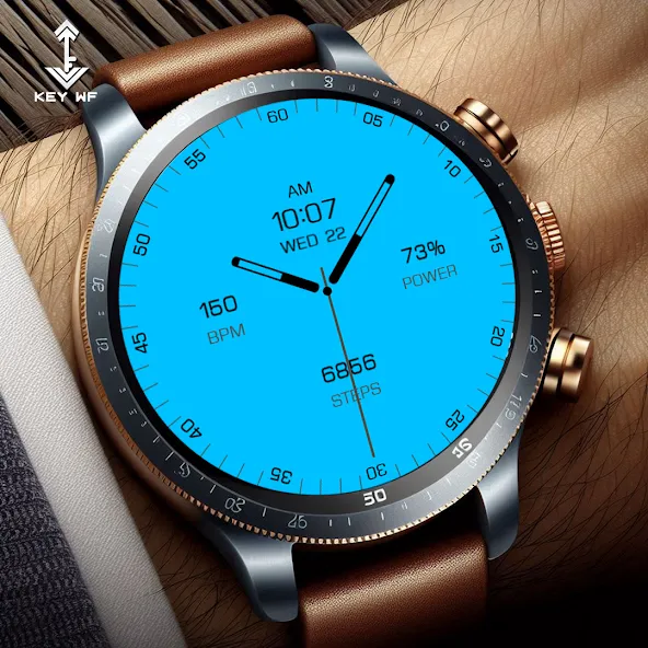 Key107 Analog Watch Face screenshot 2