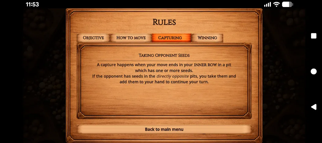 Hus: 4-Row Mancala screenshot 7