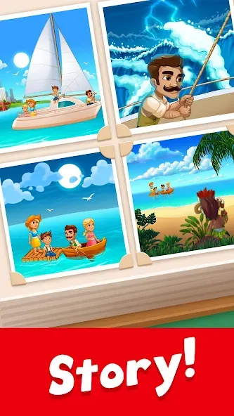 Tropic Trouble Match 3 Builder screenshot 6