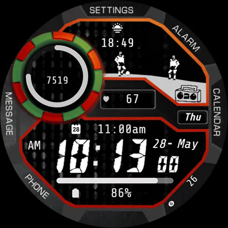 FOOTBALL WORLD CUP Watch face screenshot 15
