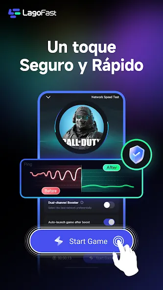LagoFast Booster: Sin Retardos screenshot 2
