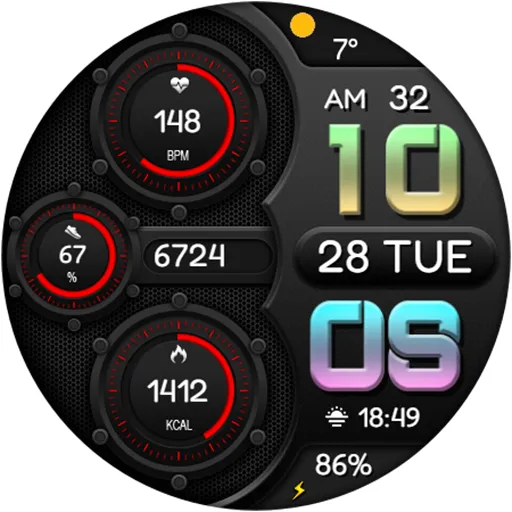DIGI YAGEGUM Watch face screenshot 20