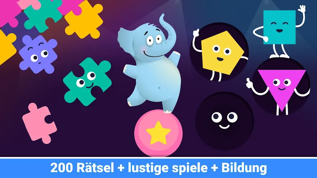 Tiere puzzle und kinder spiele screenshot 2