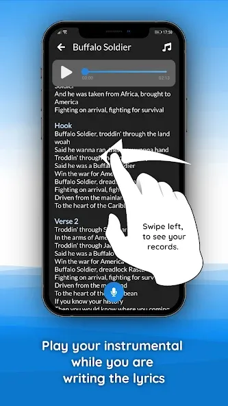 write lyrics & save your ideas screenshot 2