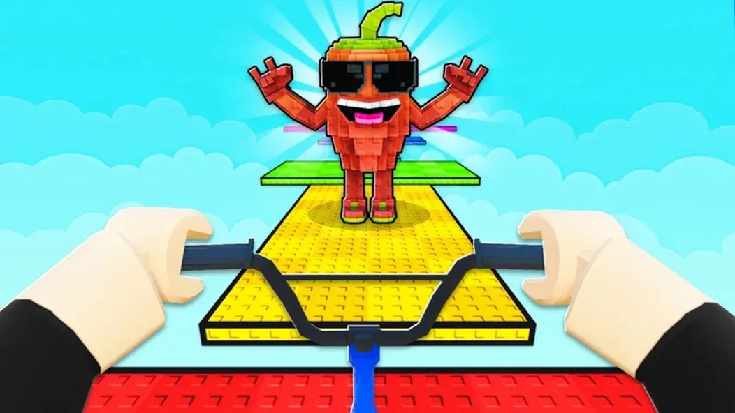 Obby Runner: Parkour 3D screenshot 1