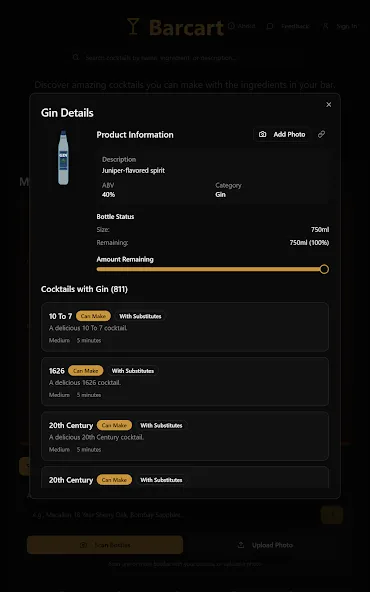 Barcart screenshot 9