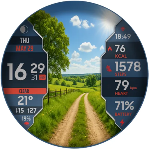 Weather Watchface — NDW076 screenshot 41