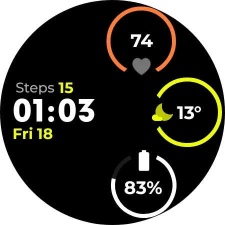 CC Clean 16 Watch Face screenshot 15