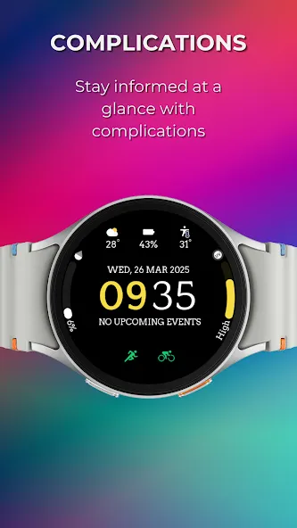 EXD152: Digital Watch Face screenshot 6