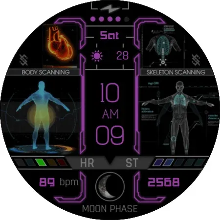 BFF21-Technology Body Scan HUD screenshot 22