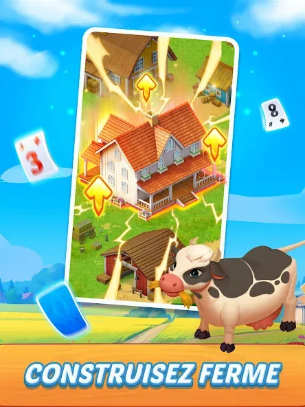 Solitaire : Tripeaks Fermière screenshot 11