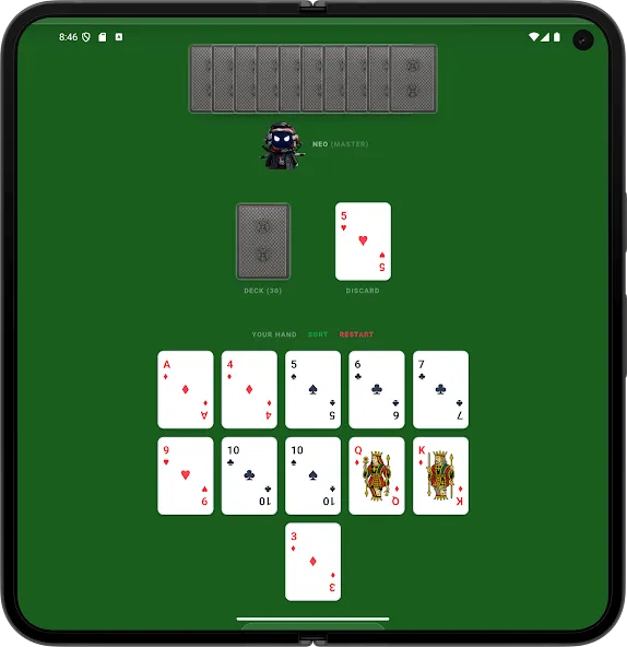 Gin Rummy Master Ai Offline screenshot 18