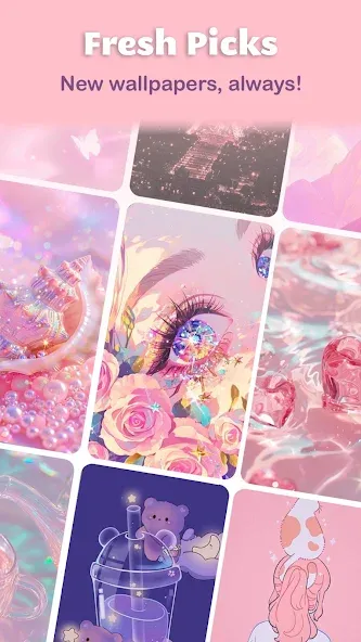 Aesthetic Wallpaper for Girls screenshot 8