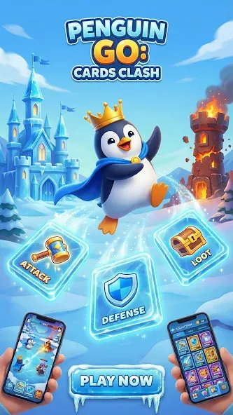 Penguin Go : Coins Clash screenshot 8