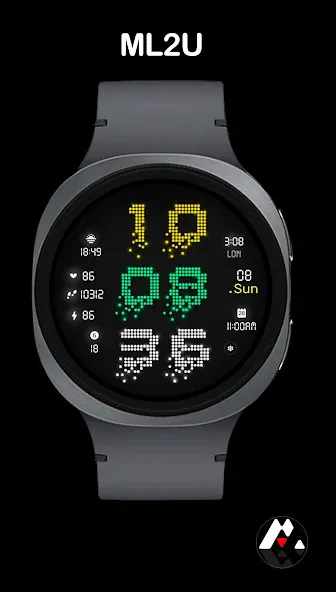 ML2U 515 Watch Face screenshot 5