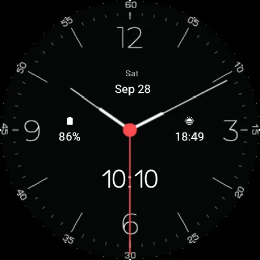 Simplicity - Wear OS WatchFace screenshot 21