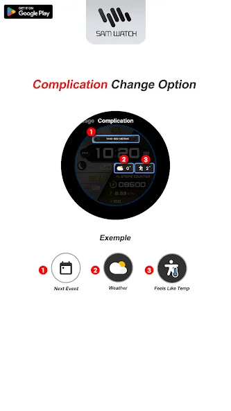 SamWatch Color Metal B screenshot 8