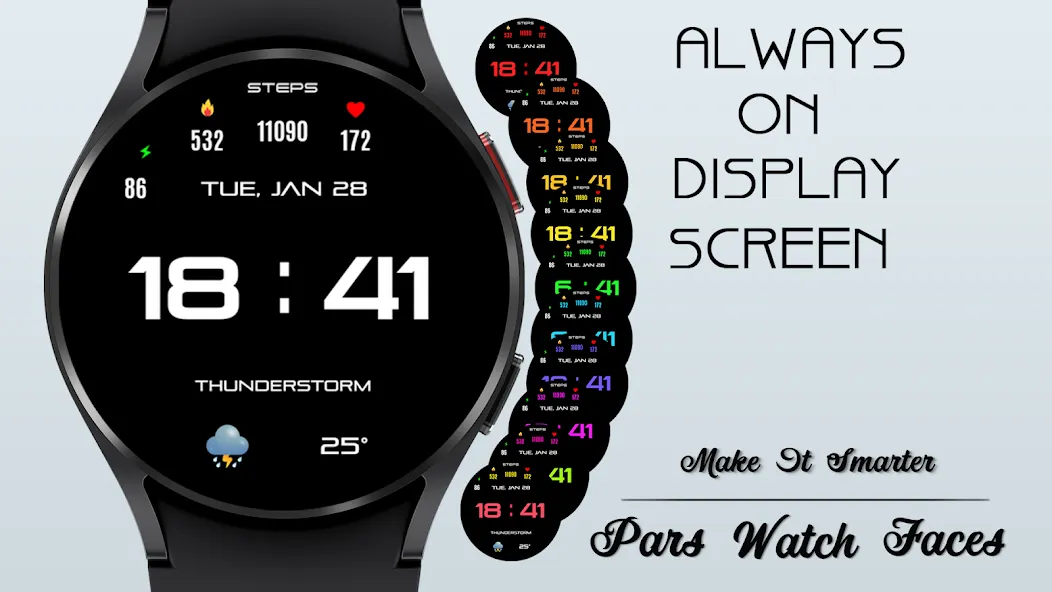 Suva Digital Watch Face screenshot 7
