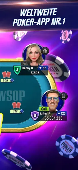 WSOP: Texas Holdem Poker screenshot 3