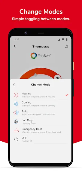 EcoNet screenshot 3