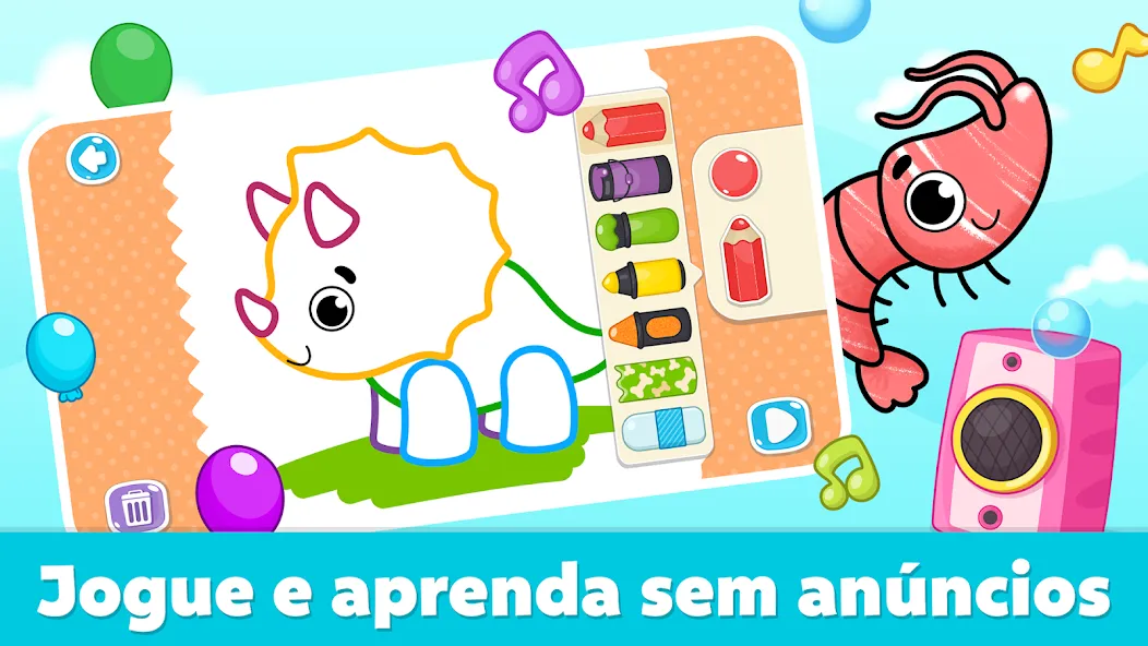 Jogos de colorir infantil screenshot 4