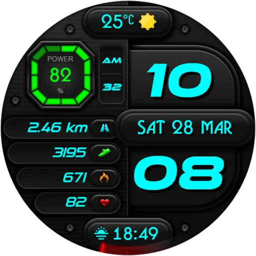 DIGI SCANDUL CTS84 Watch face screenshot 22