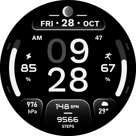Paramount: Digital Watch Face screenshot 15