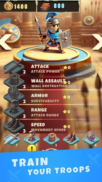 Ancient Empire Clash: Tactical screenshot 5