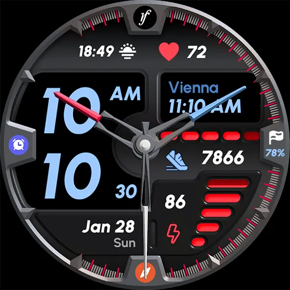 UrbanSync Watch Face screenshot 9