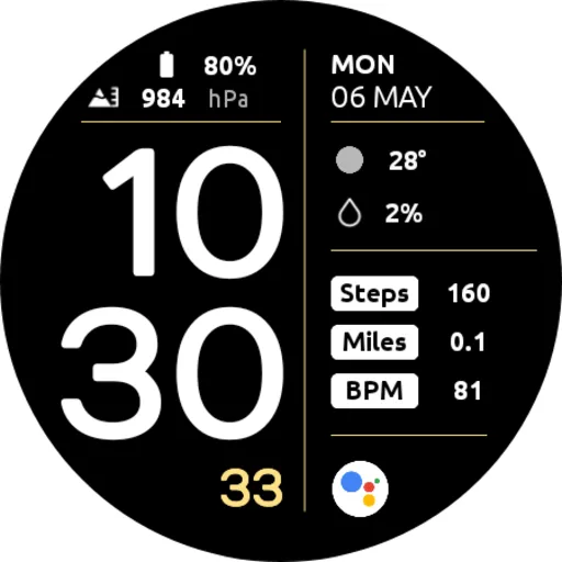 EXD043D: Digital Watch Face screenshot 26