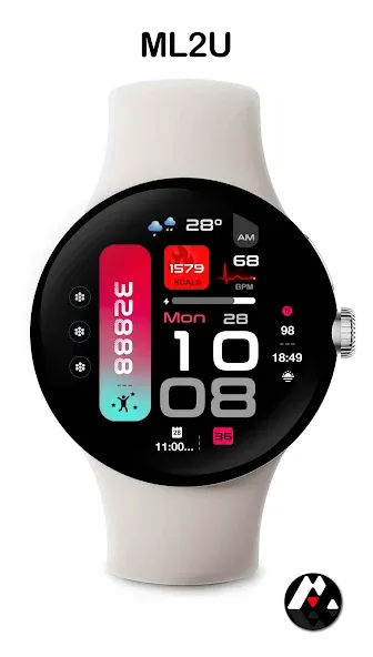 ML2U 248 Watch Face screenshot 12