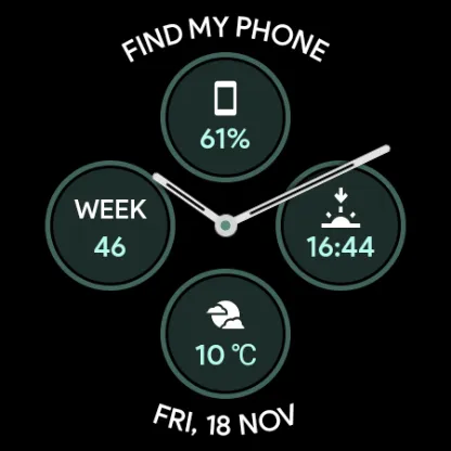 JHW Analog You: Watch face screenshot 9