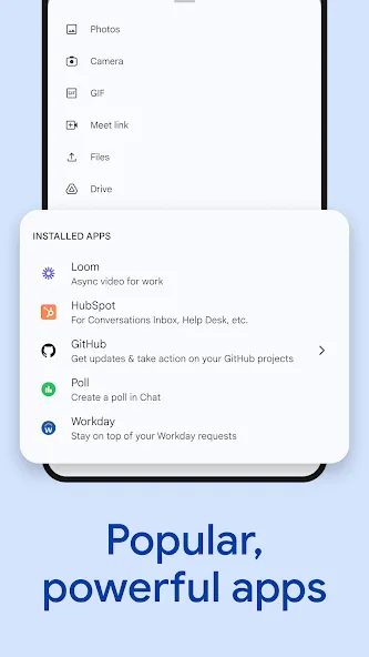 Google Chat screenshot 7
