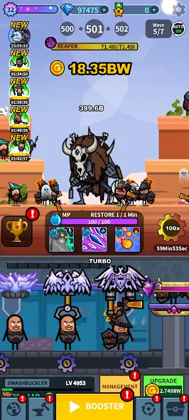 Hero Factory - Idle tycoon screenshot 7