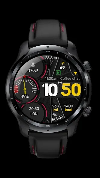 Info Watch Face crc035 screenshot 7