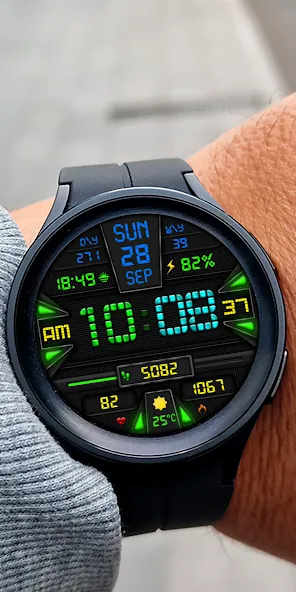 DIGI INTLANCE CTS61 Watch face screenshot 4