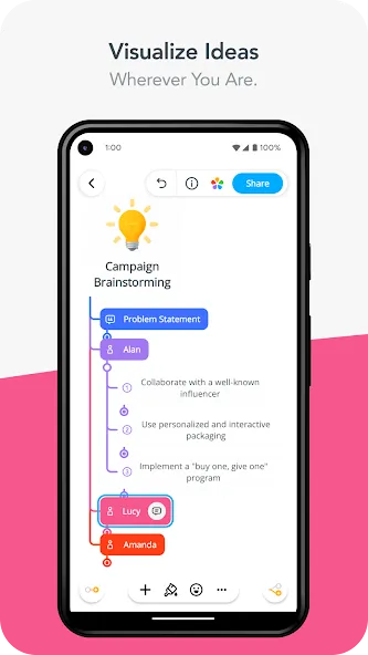 MindMeister - Mind Mapping screenshot 2