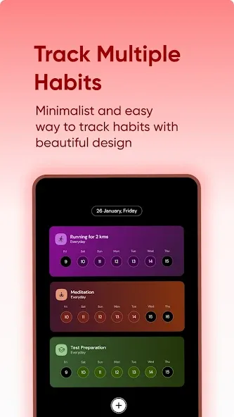 Rise: Habit List screenshot 2