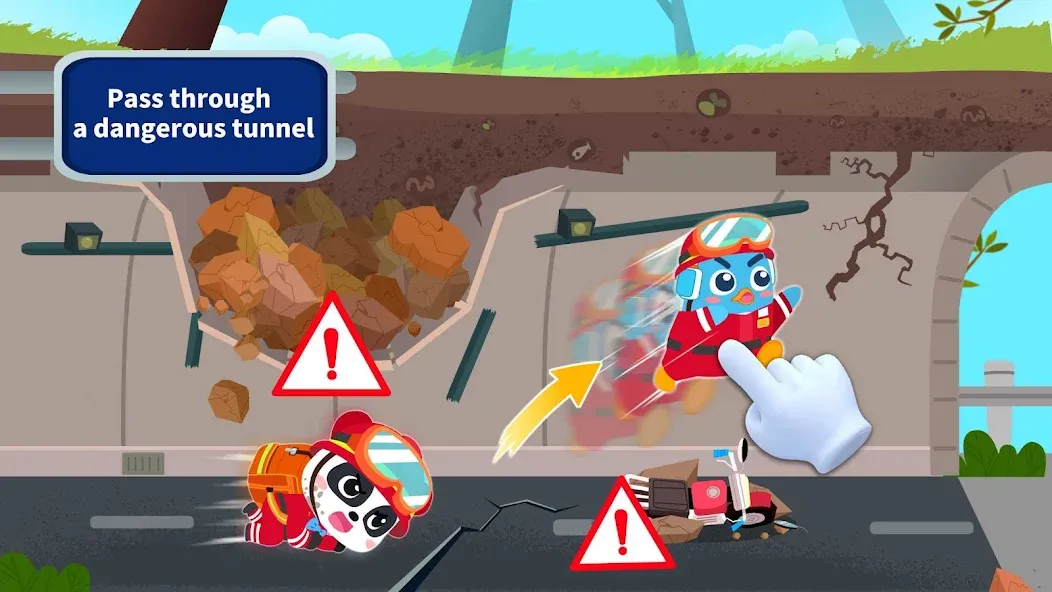 Baby Panda Earthquake Safety 3 screenshot 2