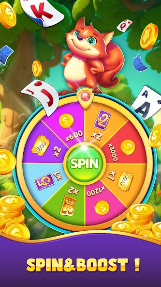 Solitaire Tripeaks Travel screenshot 2