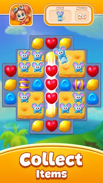 Candy Pop Story : Match 3 screenshot 4