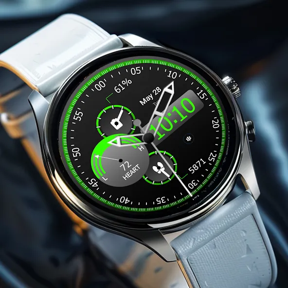 Key WF26 Hybrid Watch Face screenshot 8
