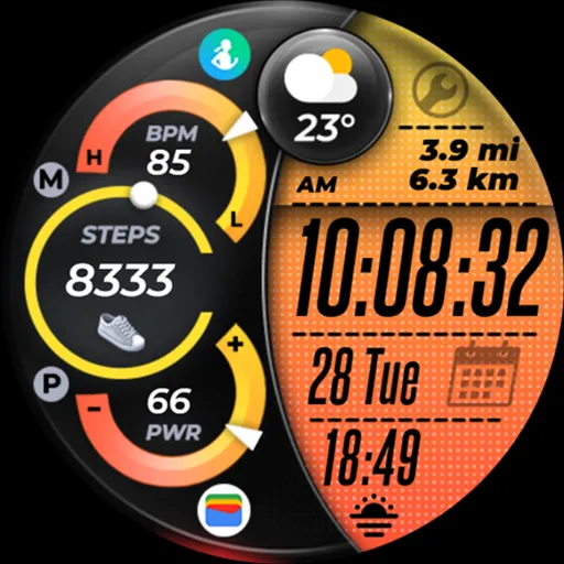 OMG 289 - Digital Watch Face screenshot 21