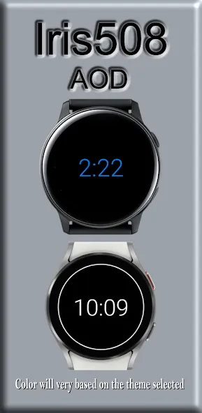 Iris508 Digital Watch Face screenshot 3