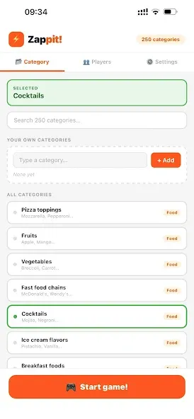 Zappit screenshot 1
