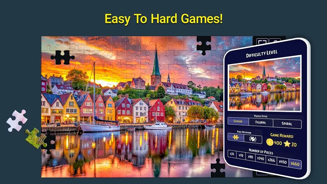 Jigsaw Puzzles Crown: HD Games screenshot 5